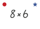 New Multiplication Mastery Cards SET 2: Tables of 6, 7, 8, 9 and 1.