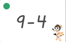 Fact Fluency Cards: Subtraction to 10. Large Size.